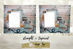 nautical tumbler 20 oz skinny photo frame wrap design png Product Image 2
