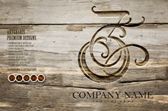 Captivating vintage elegant number 3 monogram logo outline Product Image 1