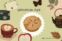 Home Is My Season Stickers | 33 Cozy Autumn png stickers Product Image 3