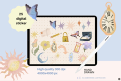 Whimsical Planner Stickers | 25 Magical Decorative Stickers Product Image 2