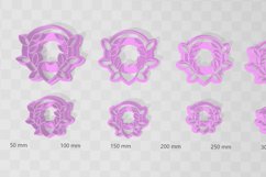 Heart Wreath 1 Clay Cutter - Cookie Cutter STL File Product Image 2