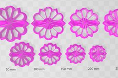 Clay Cutter STL File - Deco Flower 2 Clay Cutter Earring -Co Product Image 2