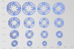 Decorative Shape 2 Earring Clay Cutter - Cookie Cutter Product Image 2