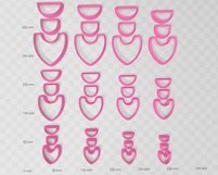 Earring Combo 8 Clay Cutter Earring -Cookie Cutter Product Image 2