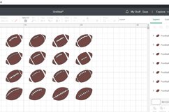 Football Element SVG| Football PNG Product Image 2