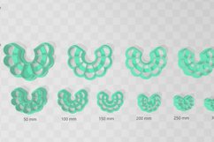 Flower 29 Earring Clay Cutter - Cookie Cutter Product Image 2