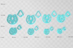 Clay Cutter STL File Decorative Teardrop 3 Product Image 2