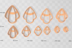 1920s Fan 4 Clay Cutter - Cookie Cutter STL File Product Image 3