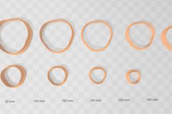 Blob 1 Clay Cutter - Cookie Cutter STL File Product Image 2