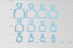 Earring Combo 14 Clay Cutter Earring -Cookie Cutter Product Image 2