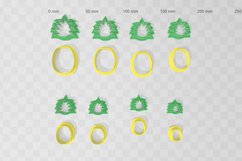 Split Pineapple Cutter - Tropical Summer STL Digital File Do Product Image 2