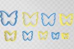 Butterfly 1 Clay Cutter - STL Digital File Download- 9 sizes Product Image 2