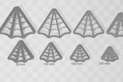 Clay Cutter STL File - Cobweb 2 Clay Cutter Earring -C Product Image 2