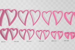 Heart 11 Clay Cutter Earring -Cookie Cutter Product Image 2