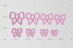 Clay Cutter STL File Bow 1- Earring Digital File Download- 8 Product Image 2