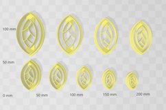 Decorative Petal 4 Earring Clay Cutter - Cookie Cutter Product Image 2