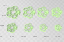 Wave Shape 3Earring Clay Cutter - Cookie Cutter STL Files Product Image 2