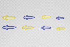 Sword Clay Cutter - STL Digital File Download- 8 sizes and 2 Product Image 2