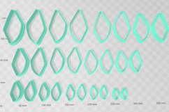 Dagger Drop 5 Clay Cutter - Cookie Cutter STL File Product Image 2