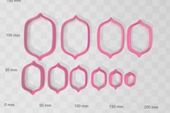 Peaked Shape 1 Clay Cutter - Cookie Cutter STL File Product Image 3