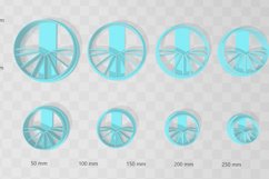 Boho Shape 3 Clay Cutter - Cookie Cutter STL File Product Image 2