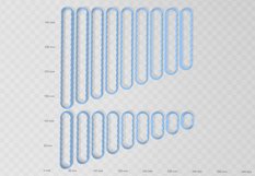 20mm Wobble Cuff Clay Cutter- Earring, Cuff Cutter Product Image 2