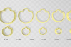 Abstract Circle 1 Clay Cutter - Cookie Cutter STL File Product Image 3