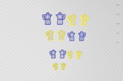 Coffee Maker Clay Cutter - STL Digital File Download- 7 size Product Image 2