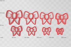 Clay Cutter STL File Bow 2- Earring Digital File Download- 8 Product Image 2
