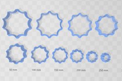 Web Circle 1 Earring Clay Cutter - Cookie Cutter STL File Product Image 2