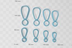 Clay Cutter STL File Exclamation Mark - Pop Art Symbol Earri Product Image 2