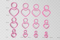 Earring Combo 13 Clay Cutter Earring -Cookie Cutter Product Image 2