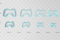 Game Controller 1 Clay Cutter - Retro Gamer STL Digital File Product Image 2