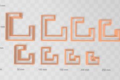 7.5mm Wide Circle Hoop Clay Cutter Earring -Cookie Cutter Product Image 2