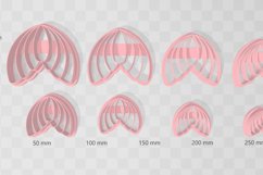 Clay Cutter STL File - Mermaid Flower 1 Product Image 2