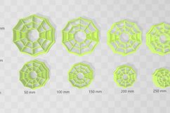 Clay Cutter STL File - Cobweb Hoop 1 Clay Cutter Earring -C Product Image 2