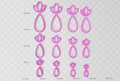 Clay Cutter STL File - LOTUS PEARL COMBO 3 Product Image 2