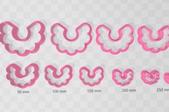 Flower 28 Earring Clay Cutter - Hoop Cookie Cutter Product Image 2