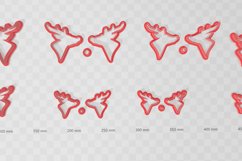 Rudolph 1 Clay Cutter - Christmas STL Digital File Download- Product Image 2