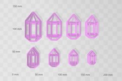 Crystal 1 Clay Cutter - Cookie Cutter STL File Product Image 2