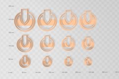 Circle Drop 2 Clay Cutter - Cookie Cutter STL File Product Image 2