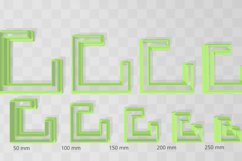 5mm Wide Circle Hoop Clay Cutter Earring -Cookie Cutter Product Image 2