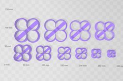 Clay Cutter STL File Bubble Square - Basic Shape Digital Fil Product Image 2