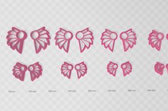 Aztec Wings 3 Cutter - STL Digital File Download- 8 sizes an Product Image 2