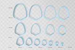 Shield 3 Clay Cutter Earring -Cookie Cutter Product Image 2