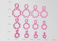 Earring Combo 9 Clay Cutter Earring -Cookie Cutter Product Image 2