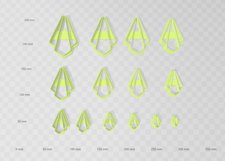 Deco Earring 6 Clay Cutter - Fan STL Digital File Download- Product Image 2