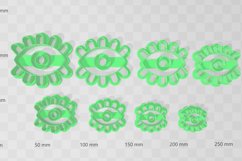Eye 4 Clay Cutter - Cookie Cutter STL Product Image 2