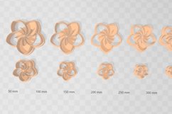 Flower 18 Clay Cutter - Cookie Cutter STL File Product Image 2