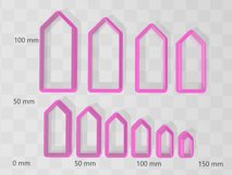 Clay Cutter STL File - Tapered 1 Clay Cutter Earring -C Product Image 3
